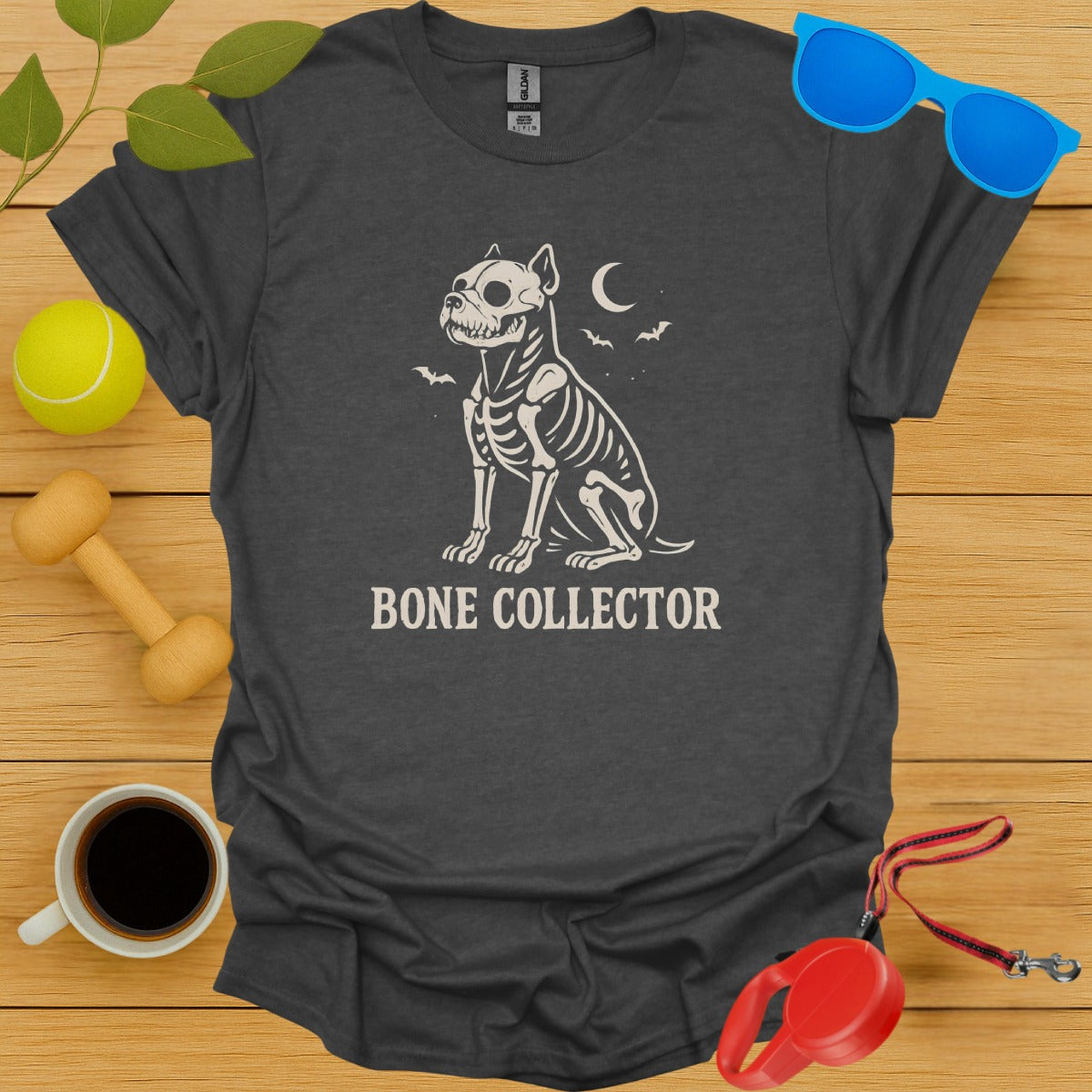 Bone Collector Skeleton Dog Graphic T-Shirt product
