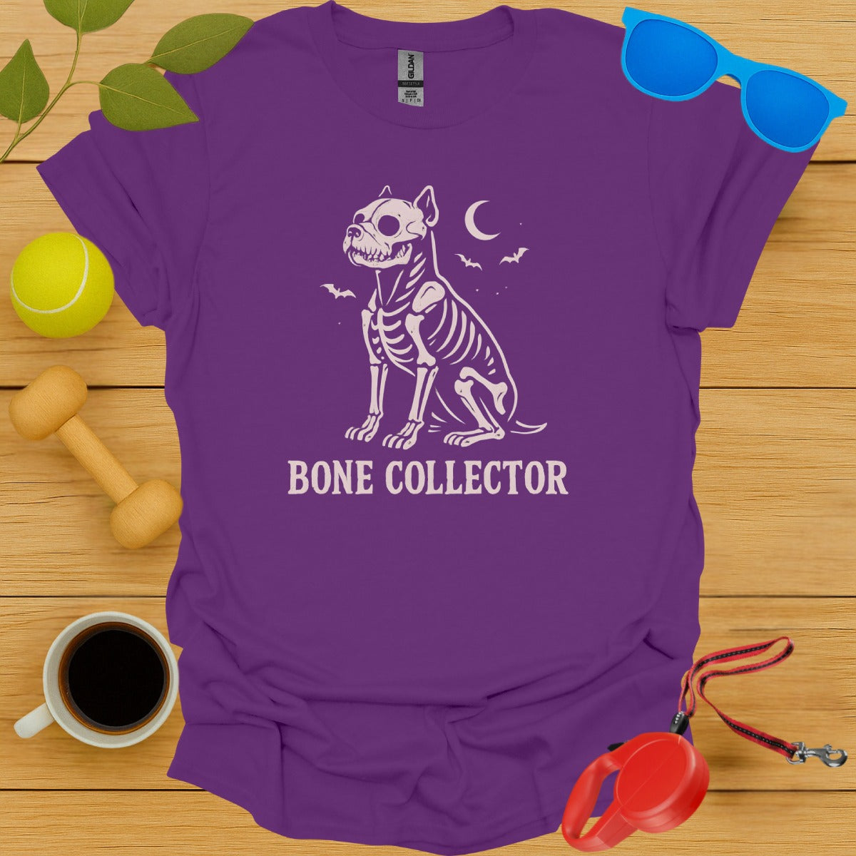 Bone Collector Skeleton Dog T-Shirt product type