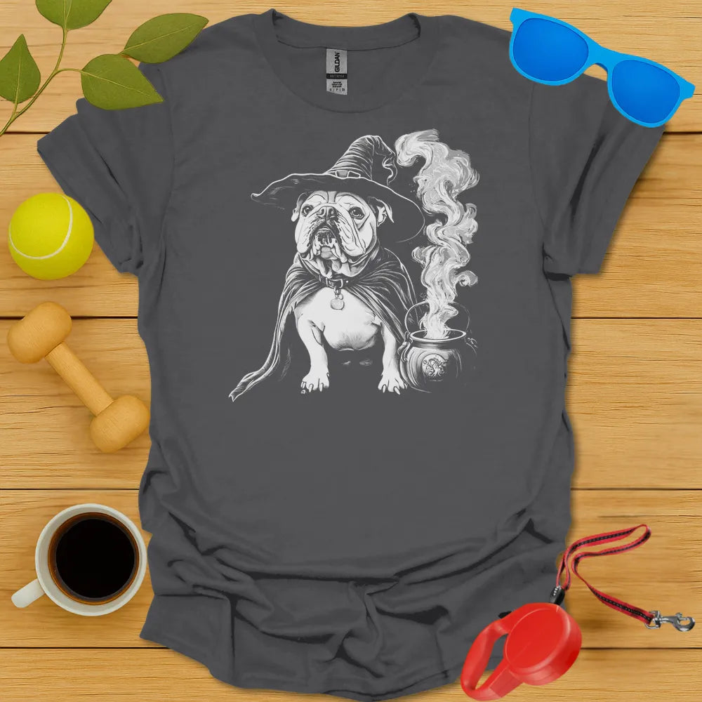 Boston English Bulldog Witch Tee