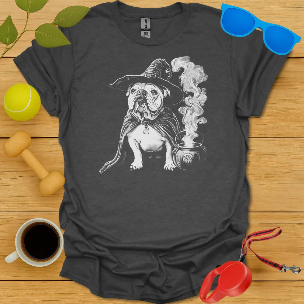 Boston English Bulldog Witch Tee