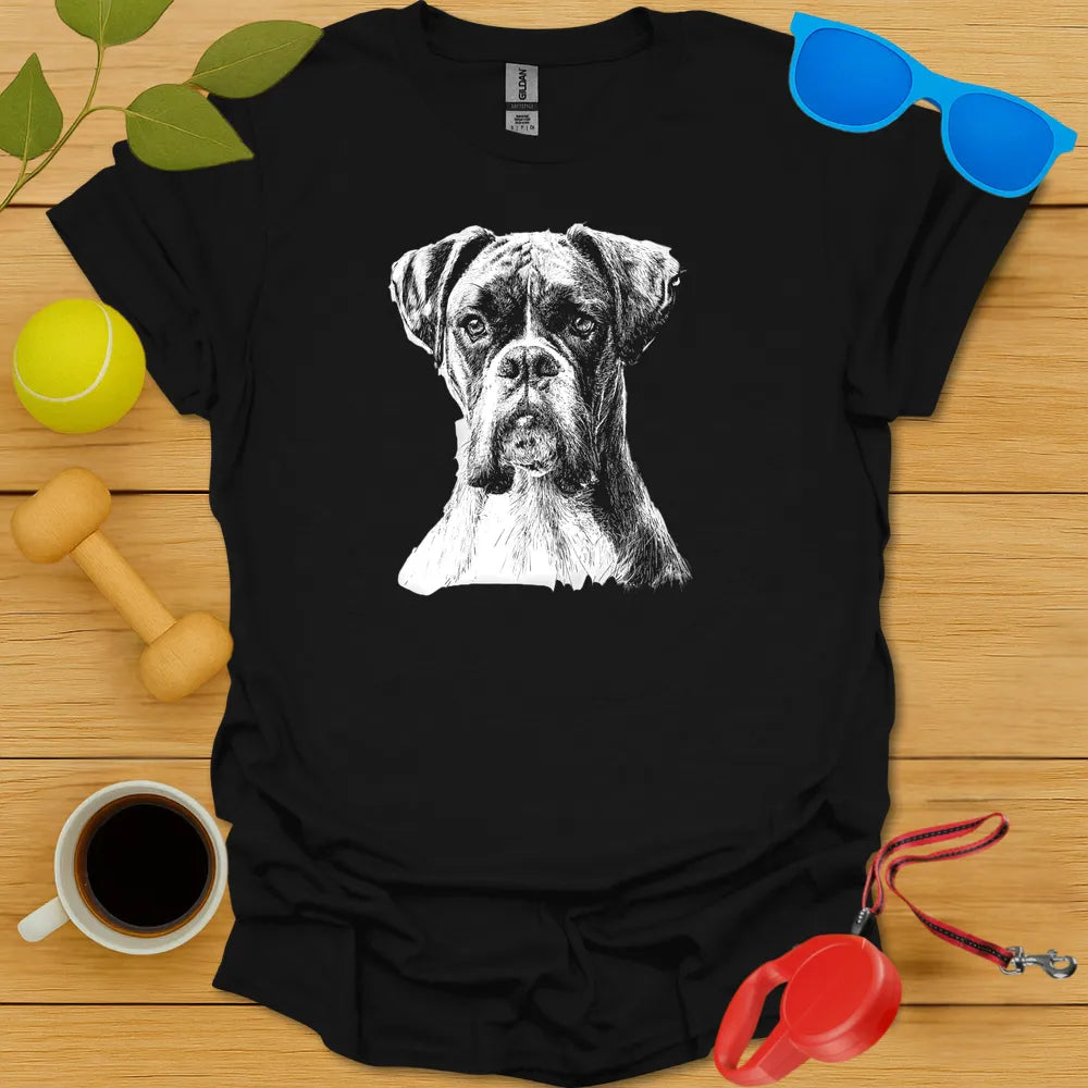 Boxer Portrait T-Shirt