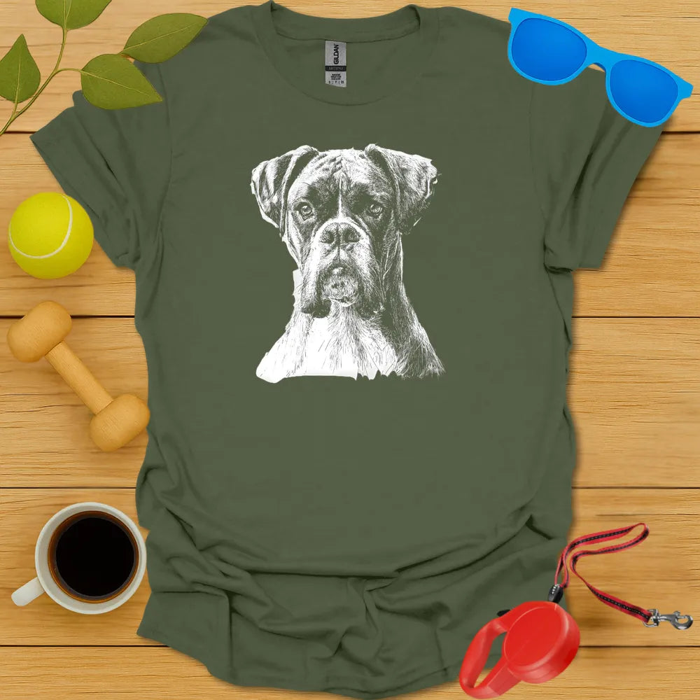 Boxer Portrait T-Shirt