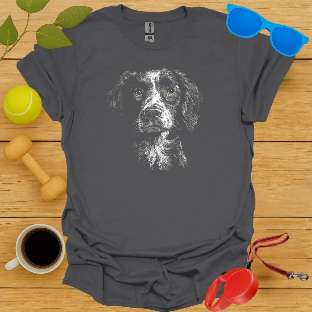 Brittany Portrait Sketch Tee