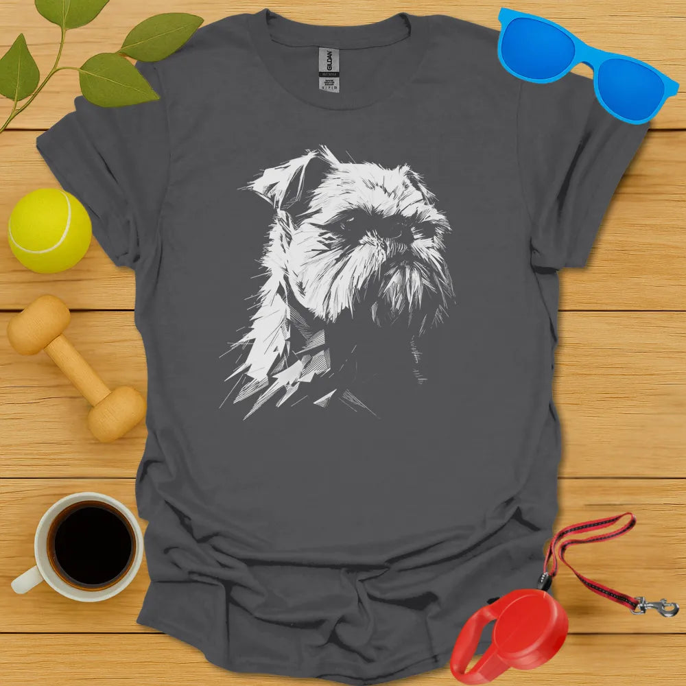 Brussels Griffon Portrait T Shirt