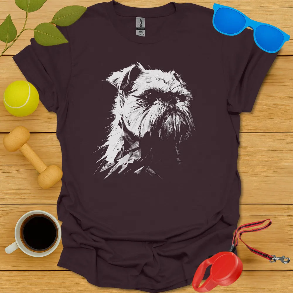 Brussels Griffon Portrait T Shirt