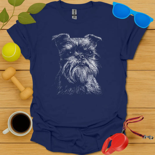Brussels Griffon Portrait Tee