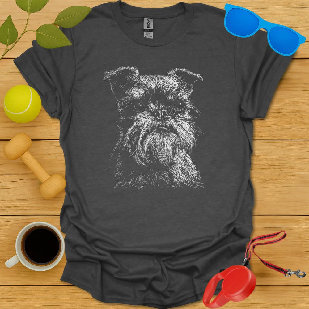 Brussels Griffon Portrait Tee