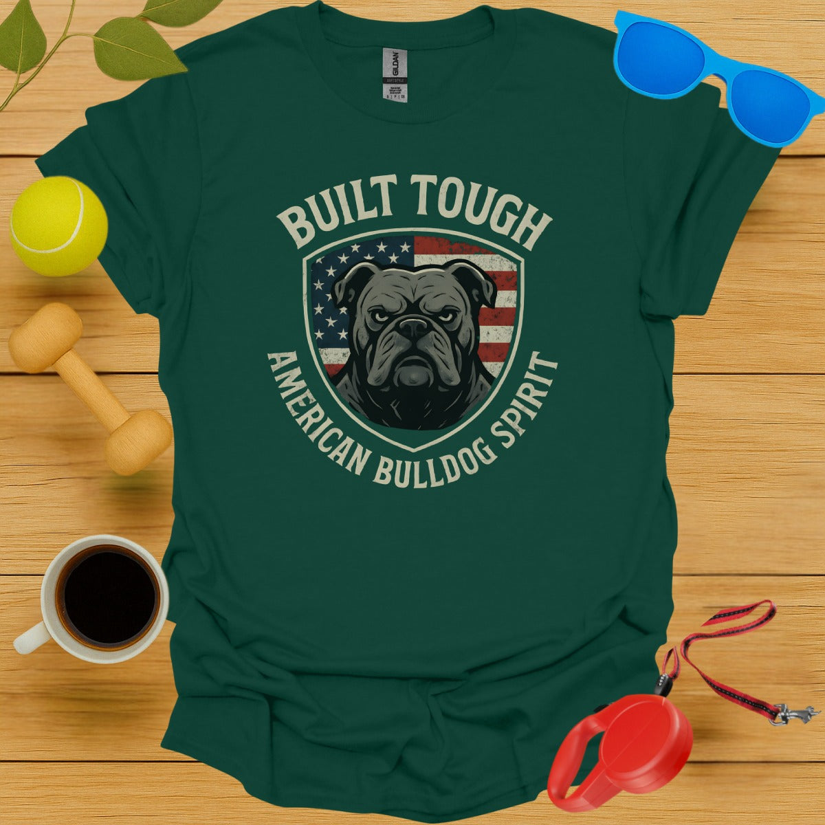 Built Tough American Bulldog Spirit T-Shirt product