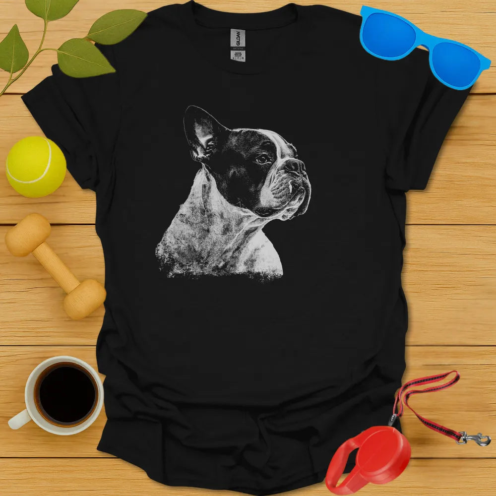 Bulldog Sketch T Shirt