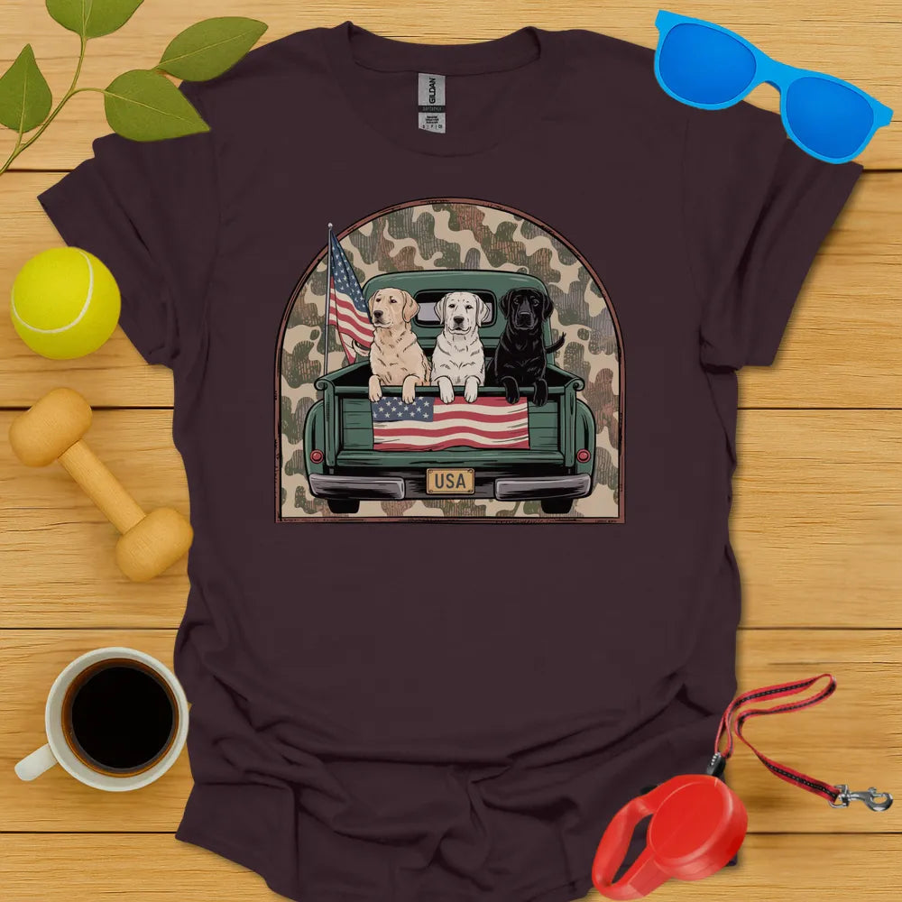 Camo & Canines Lab Tee