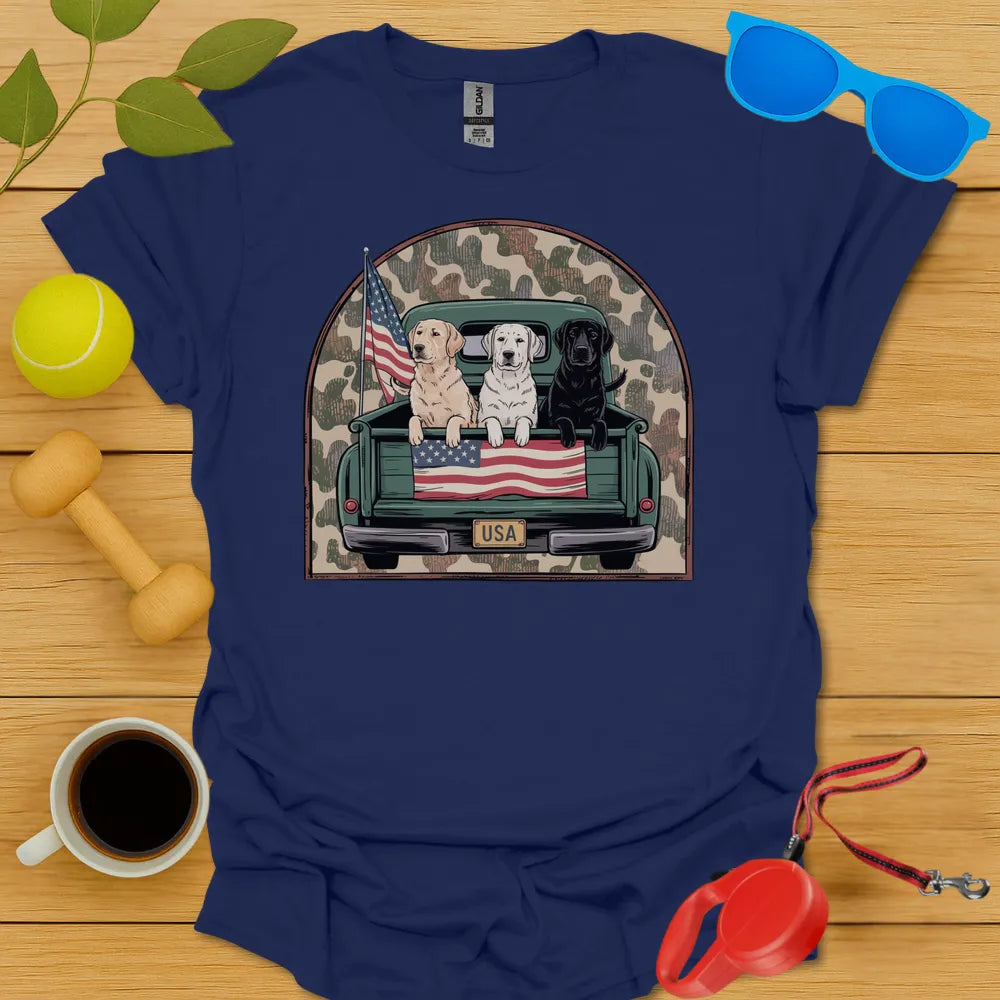 Camo & Canines Lab Tee
