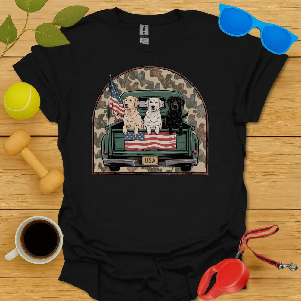 Camo & Canines Lab Tee