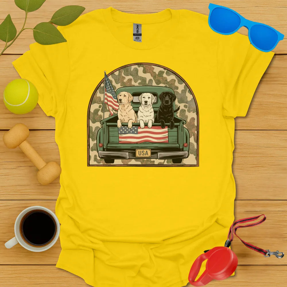 Camo & Canines Lab Tee