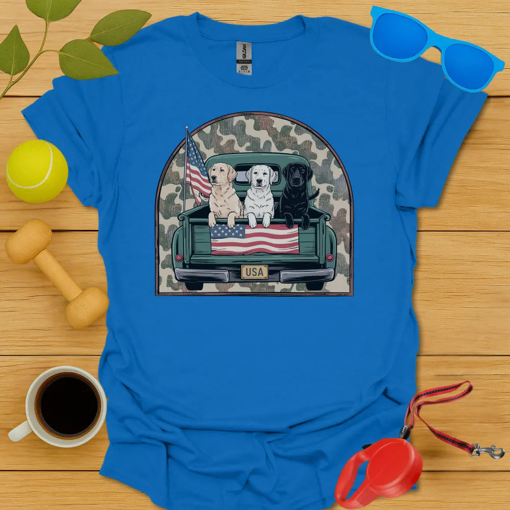 Camo & Canines Lab Tee