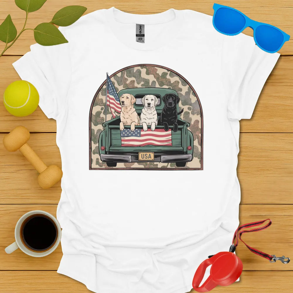 Camo & Canines Lab Tee