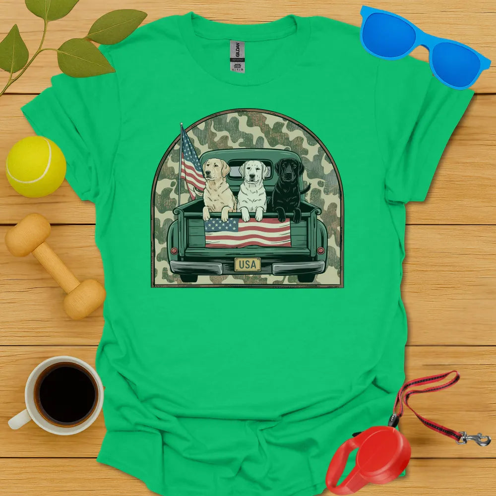 Camo & Canines Lab Tee