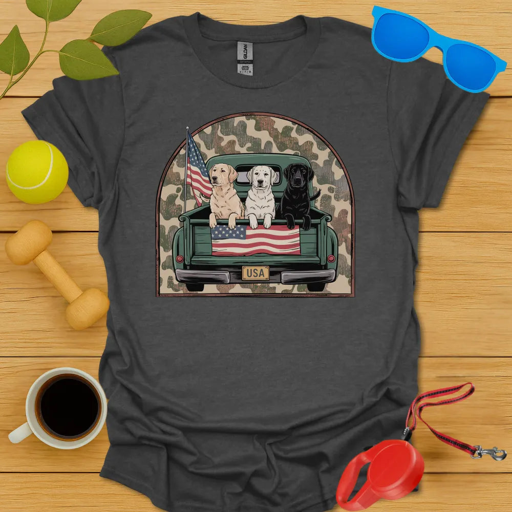Camo & Canines Lab Tee