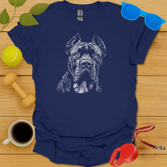 Cane Corso Monochrome Portrait