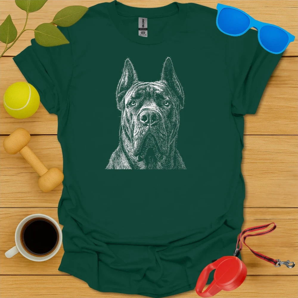 Cane Corso Monochrome Tee