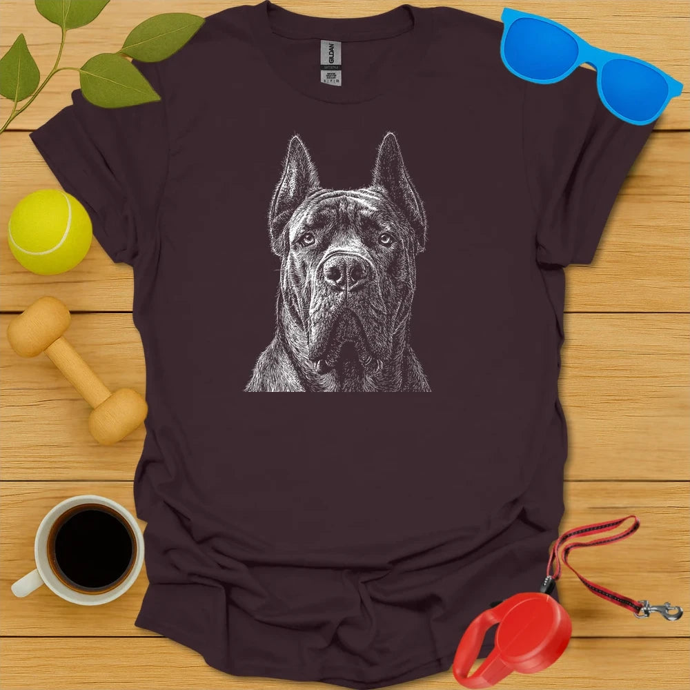 Cane Corso Monochrome Tee