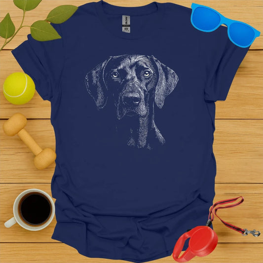 Catahoula Portrait Sketch T Shirt