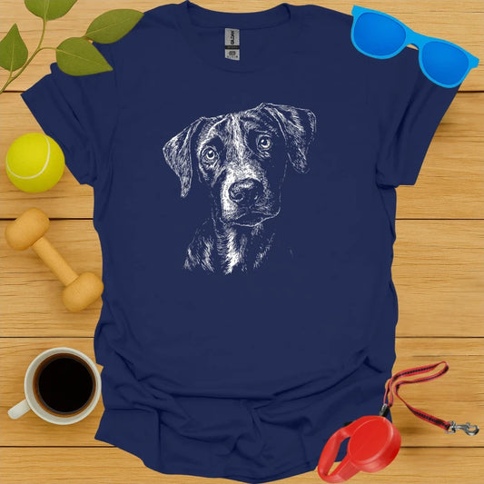 Catahoula Portrait Sketch Tee