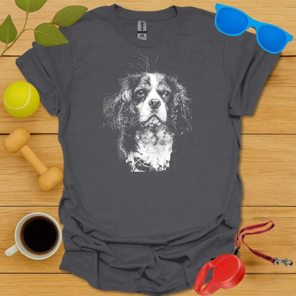 Cavalier King Charles Portrait T-Shirt