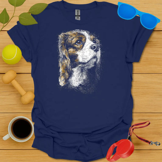 Cavalier King Charles Spaniel Portrait Shirt