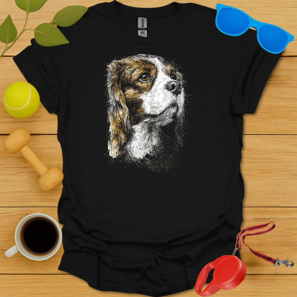 Cavalier King Charles Spaniel Portrait Shirt