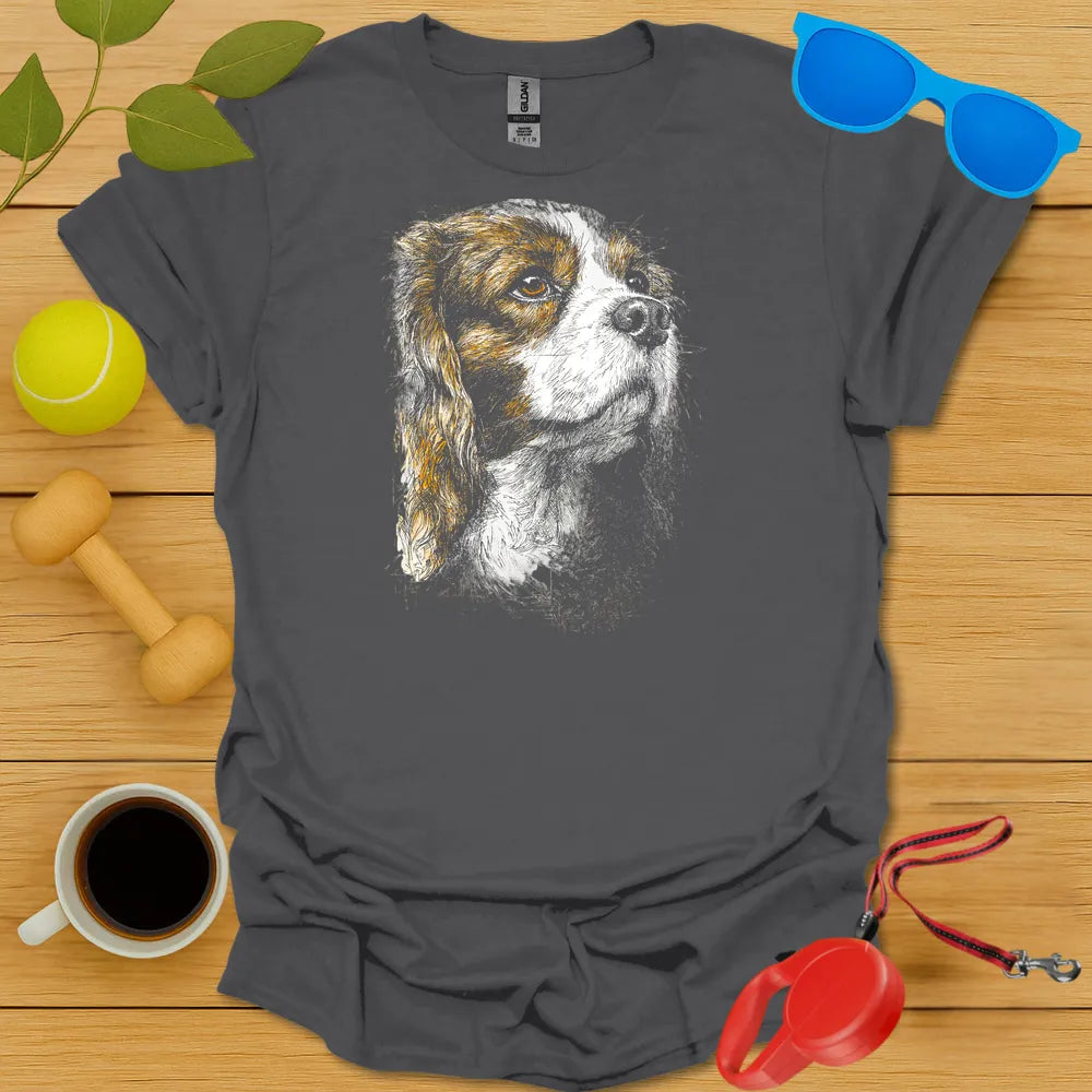 Cavalier King Charles Spaniel Portrait Shirt
