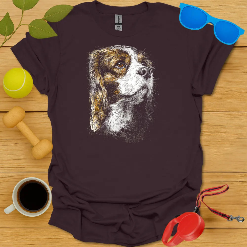 Cavalier King Charles Spaniel Portrait Shirt