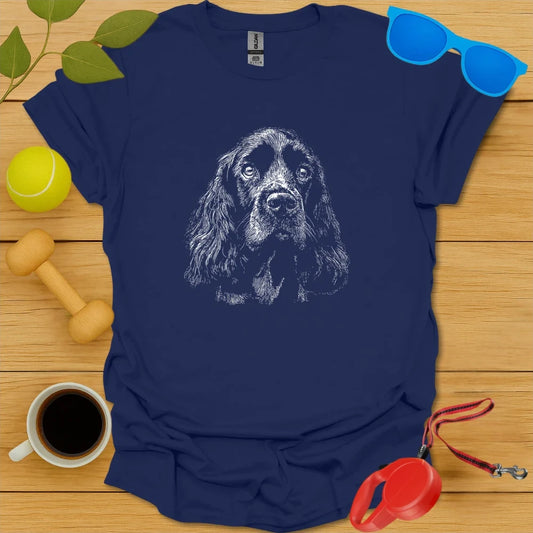 Cocker Spaniel Portrait Tee