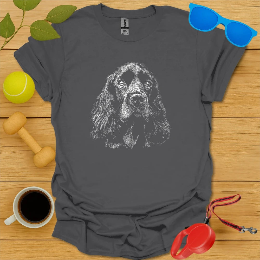 Cocker Spaniel Portrait Tee