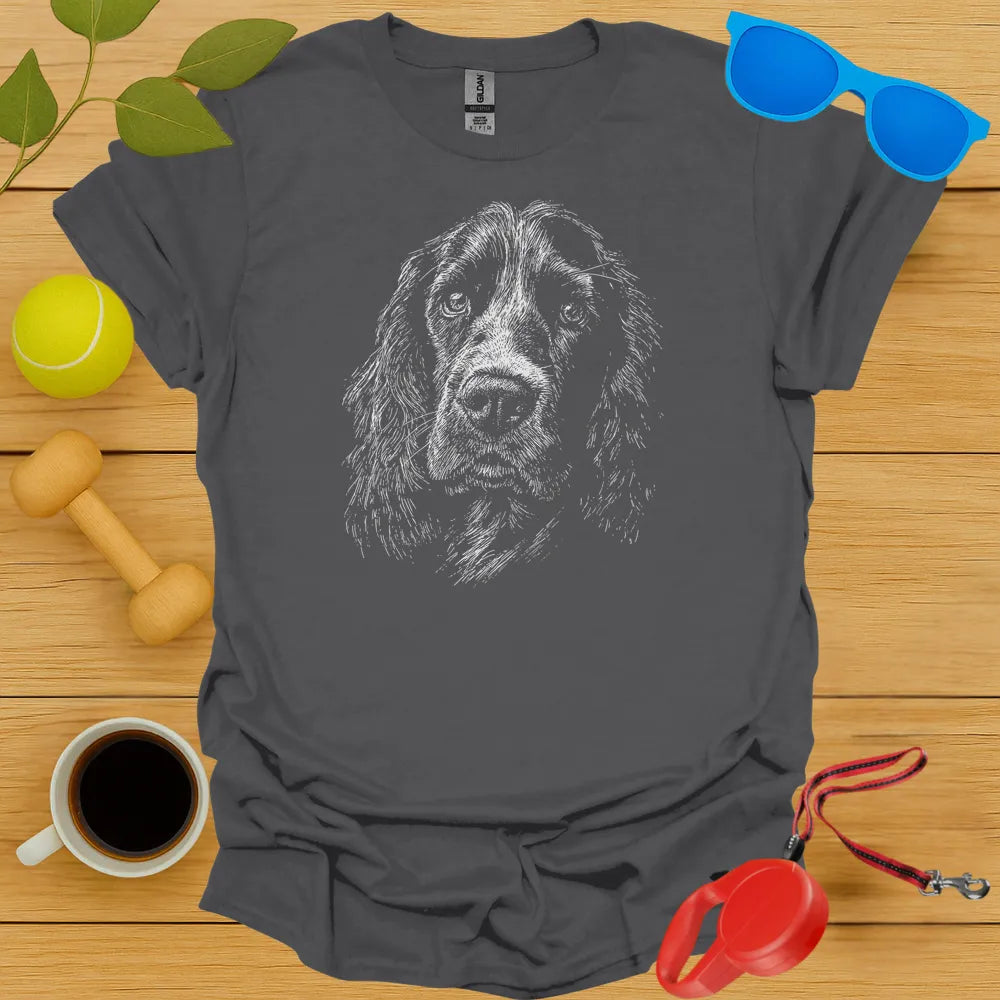 Cocker Spaniel Portrait Tee