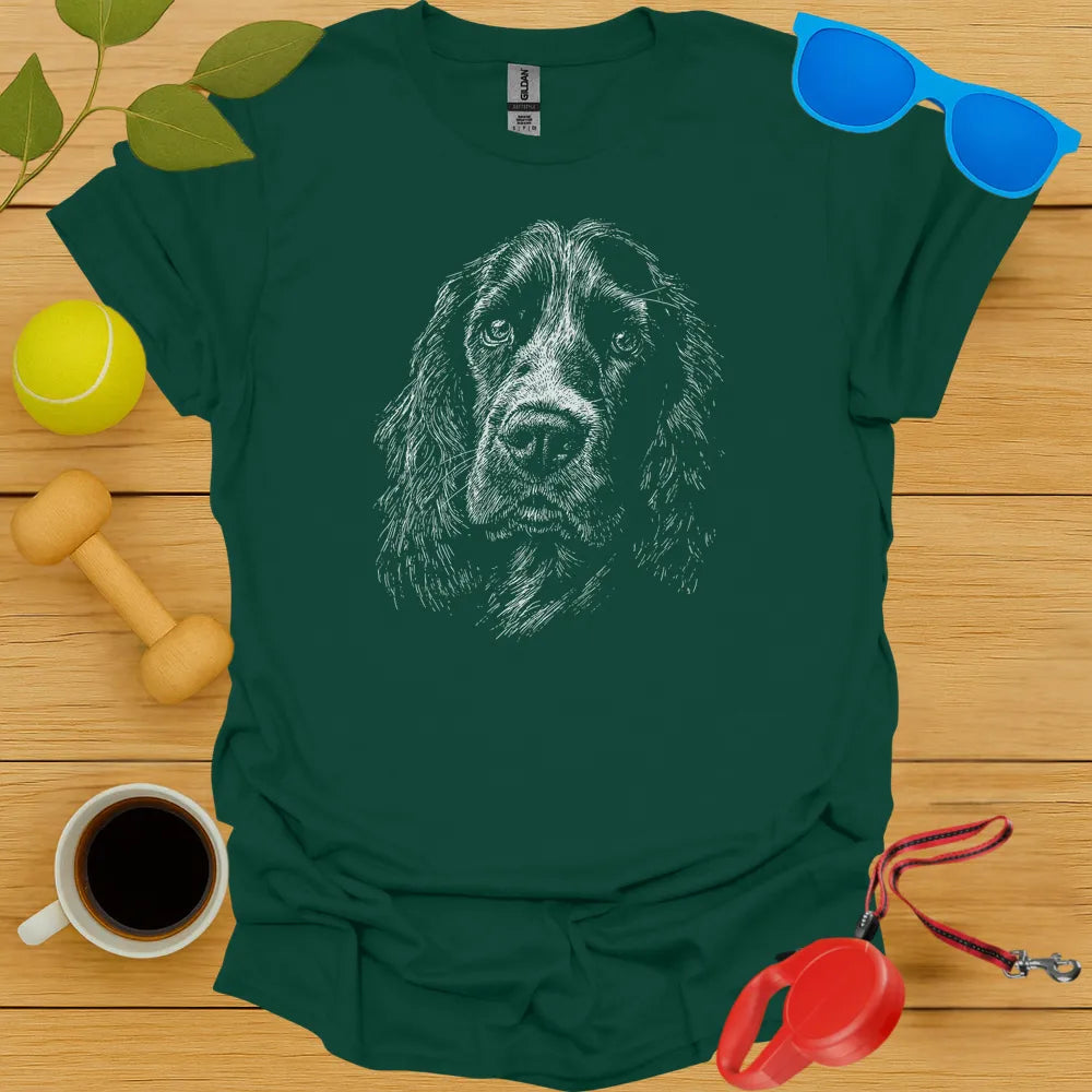 Cocker Spaniel Portrait Tee