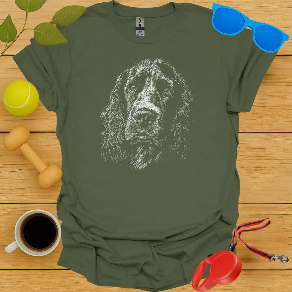 Cocker Spaniel Portrait Tee
