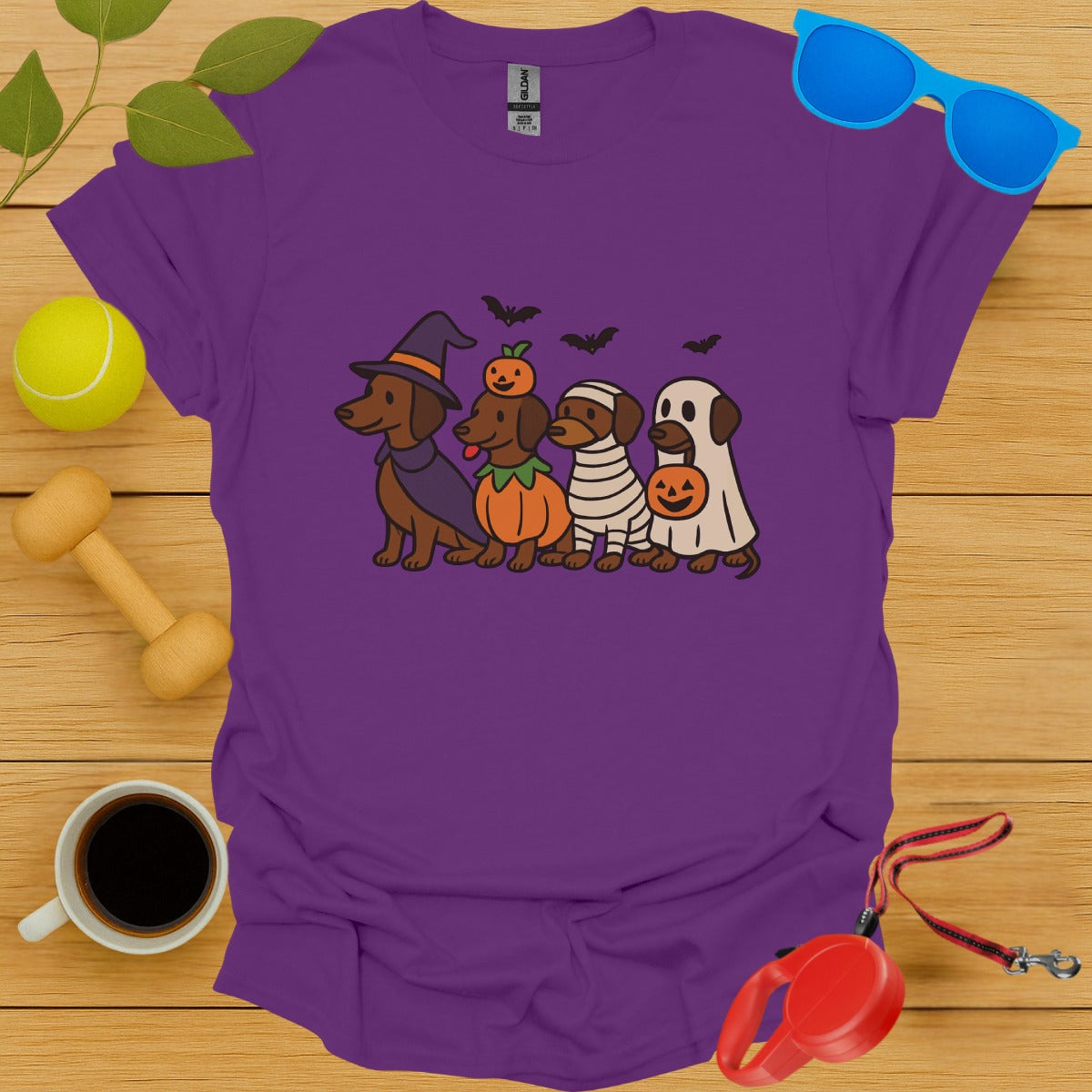 Cute Dogs in Halloween Costumes Shirt product