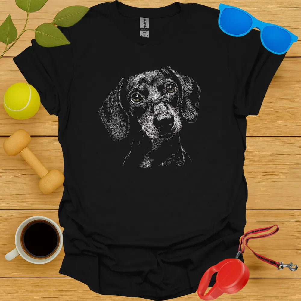 Dachshund Sketch Tee
