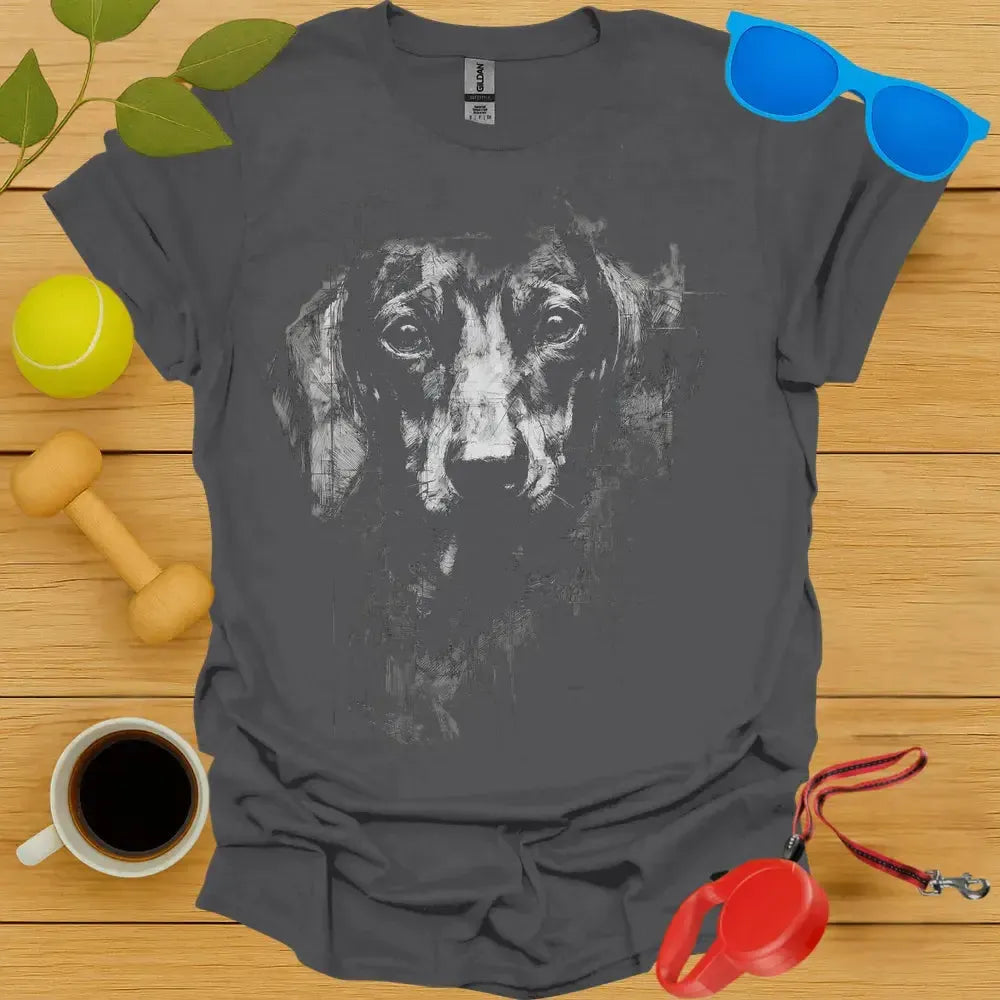 Dachshund Sketch Tee