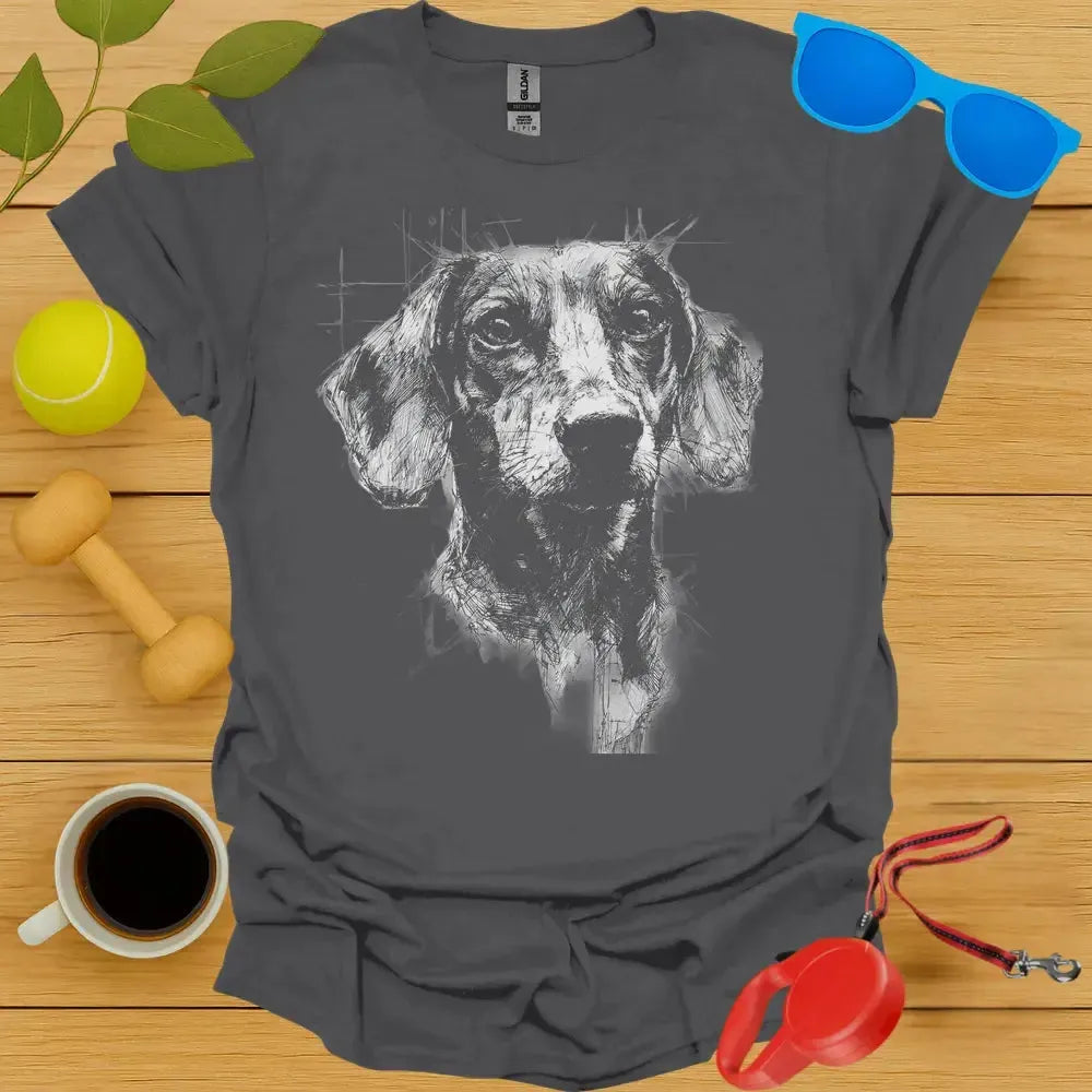 Dachshund Sketch Tee