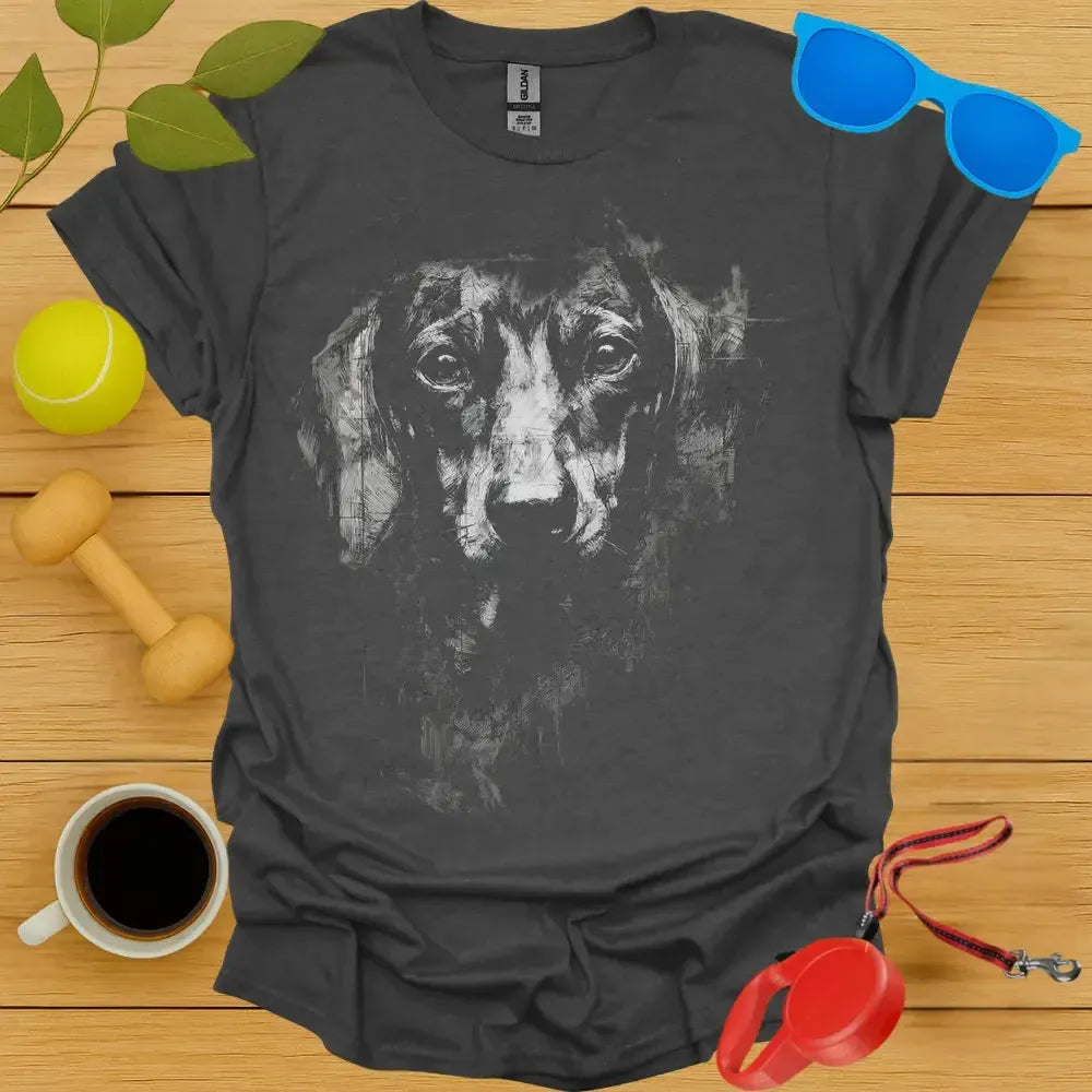 Dachshund Sketch Tee
