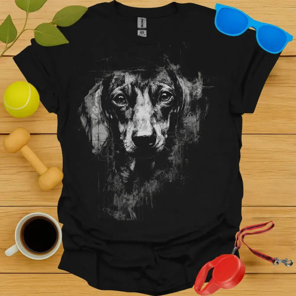 Dachshund Sketch Tee