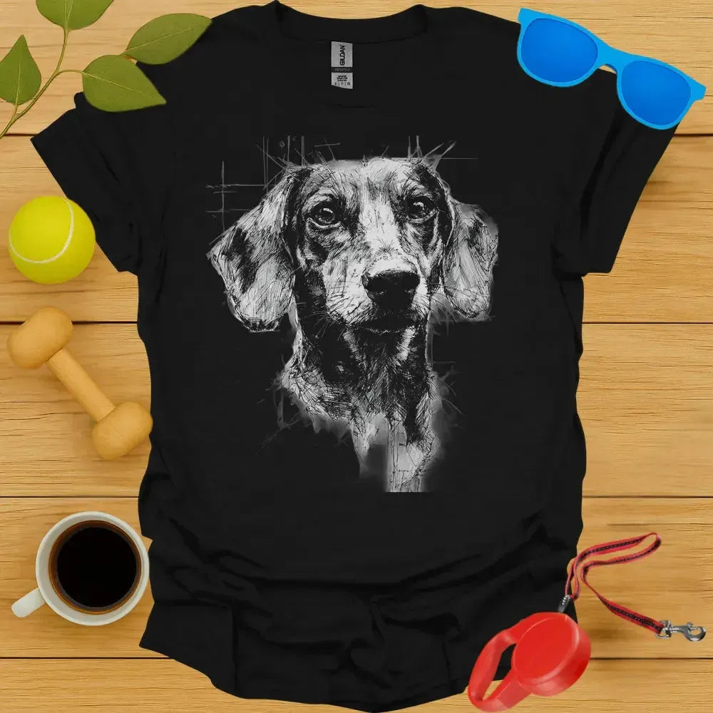 Dachshund Sketch Tee