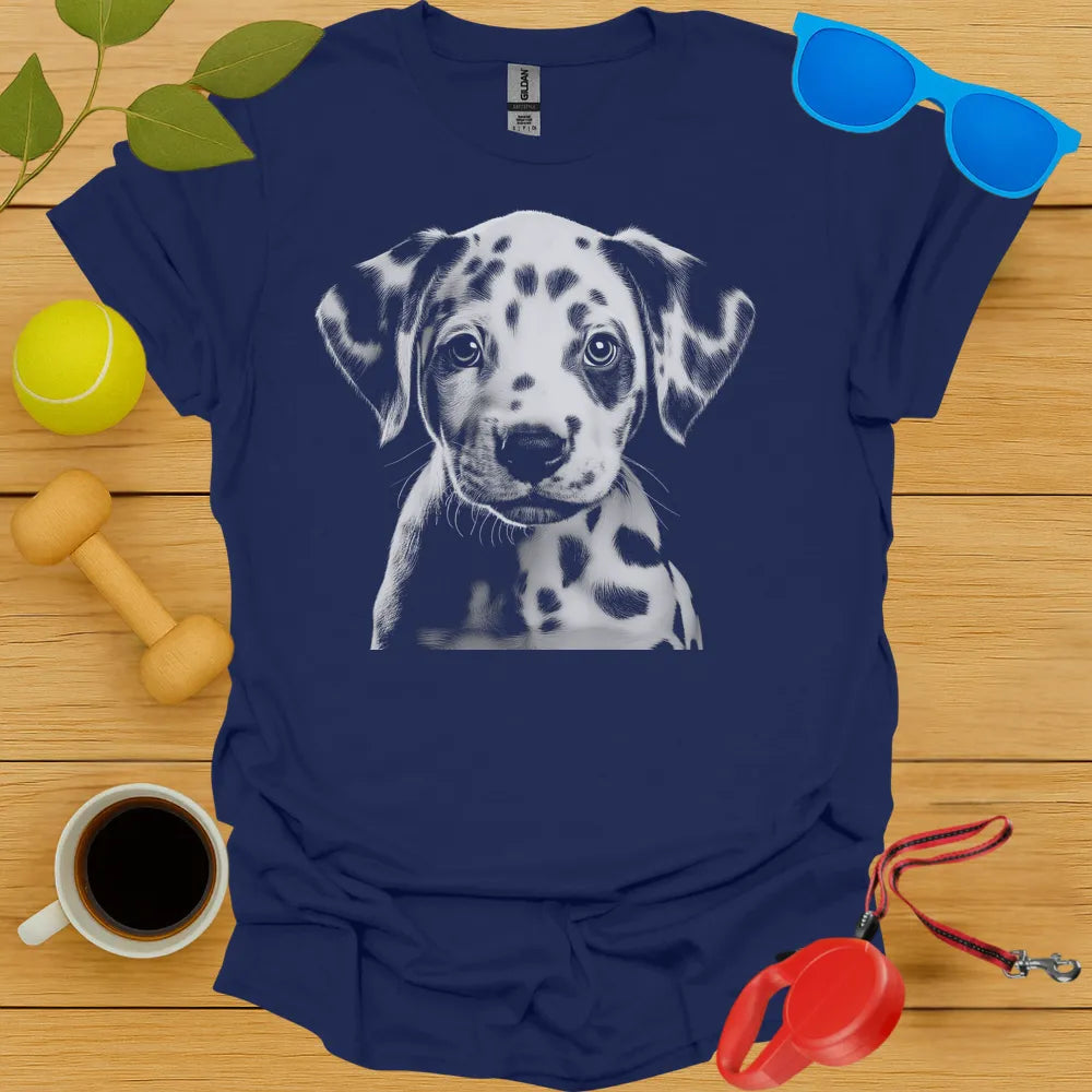 Dalmatian Puppy Portrait Tee