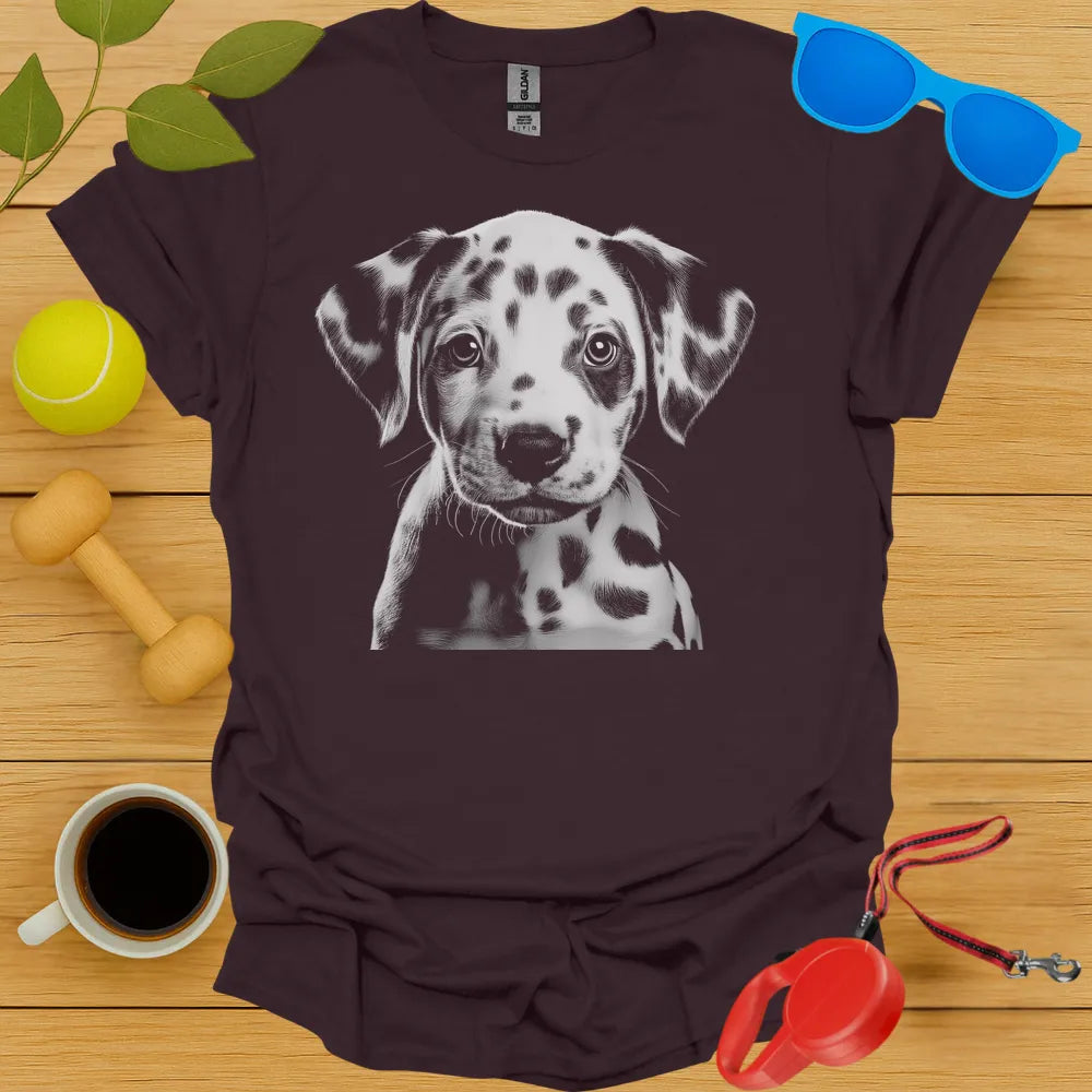 Dalmatian Puppy Portrait Tee