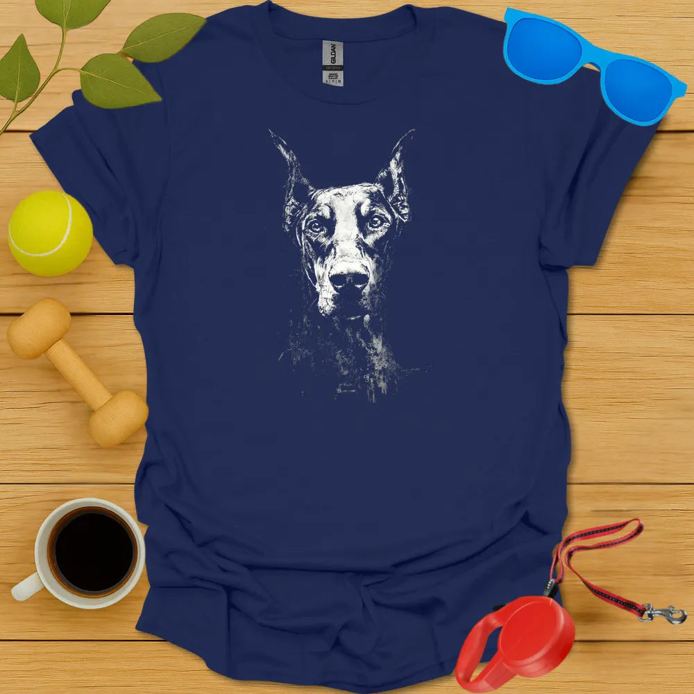 Doberman Pinscher Portrait Shirt