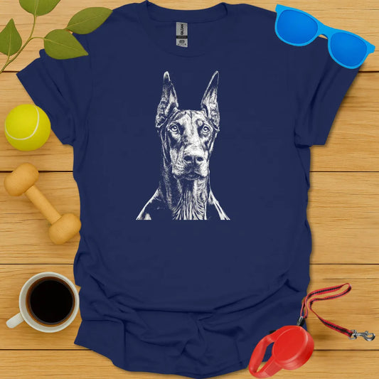 Doberman Pinscher Portrait T-Shirt