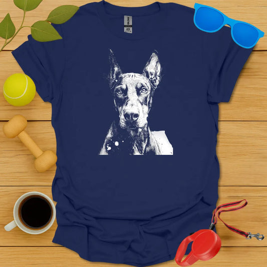 Doberman Pinscher Portrait Tee