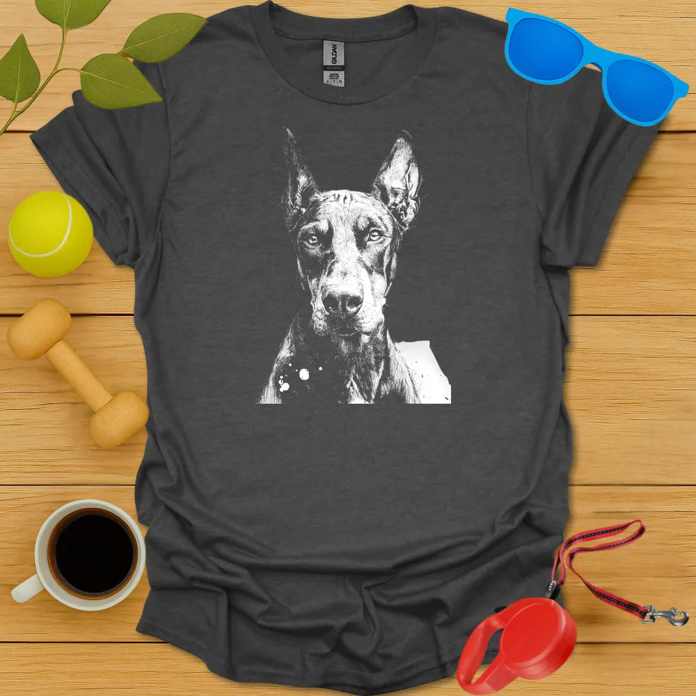 Doberman Pinscher Portrait Tee