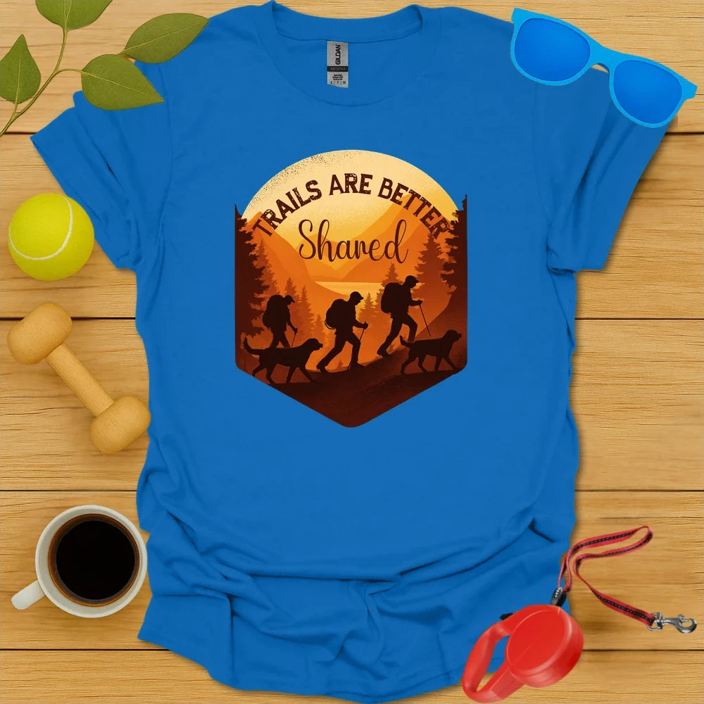 Dog Lover Hiking Shirt | Trail Adventure Together Tee